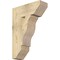 Ekena Millwork Funston Slat Rough Sawn Bracket, Douglas Fir, 6"W x 18"D x 26"H BKT06X18X26FST06RDF - alternate 1
